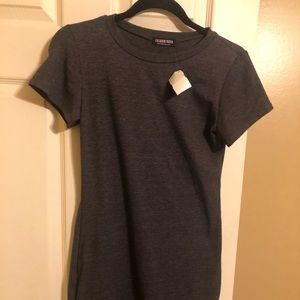 Grey Cotton Dress